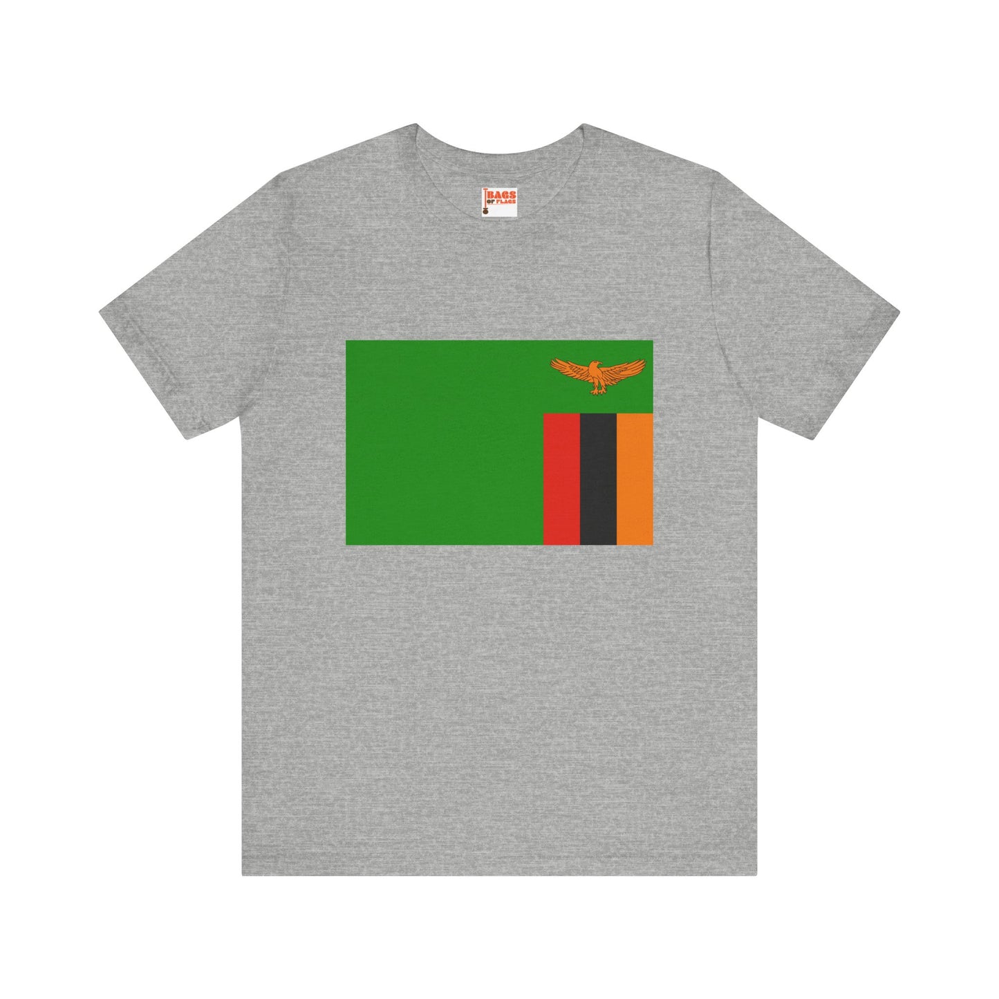 Zambia Flag on T-shirt