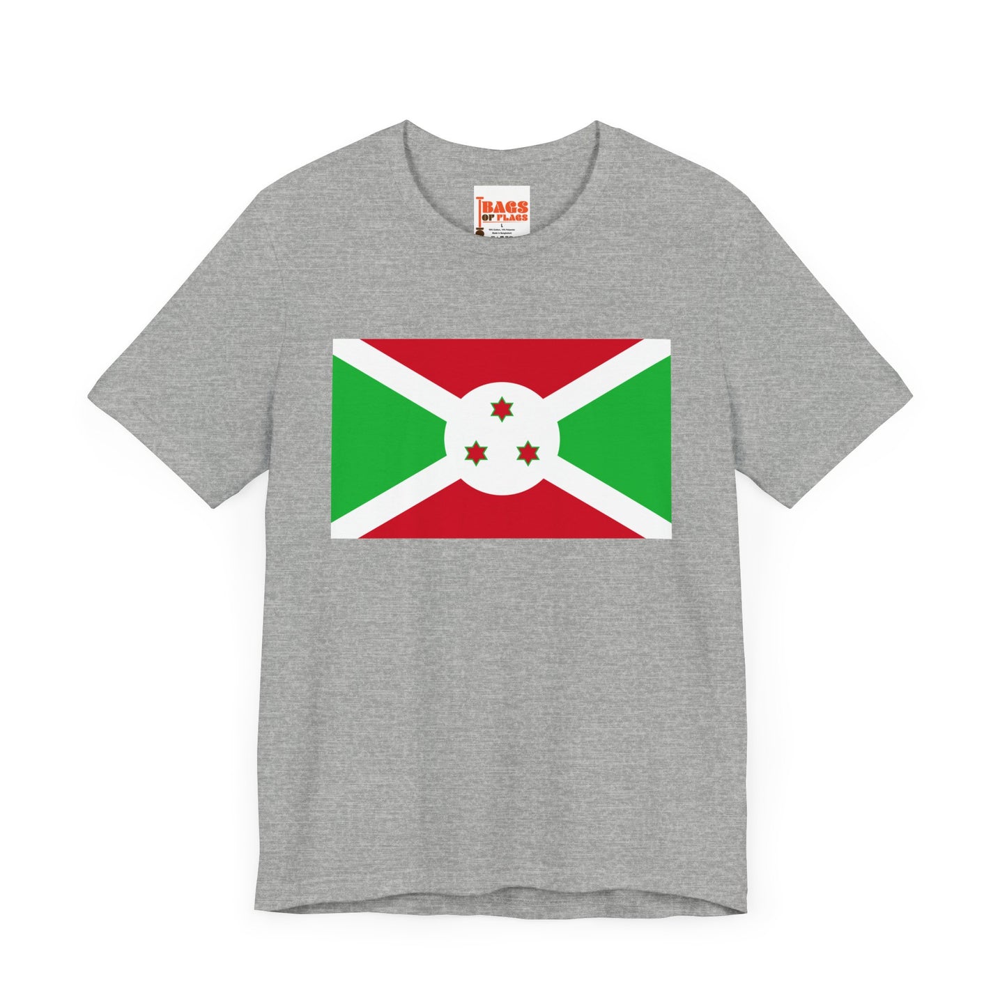 Burundi Flag on T-shirt