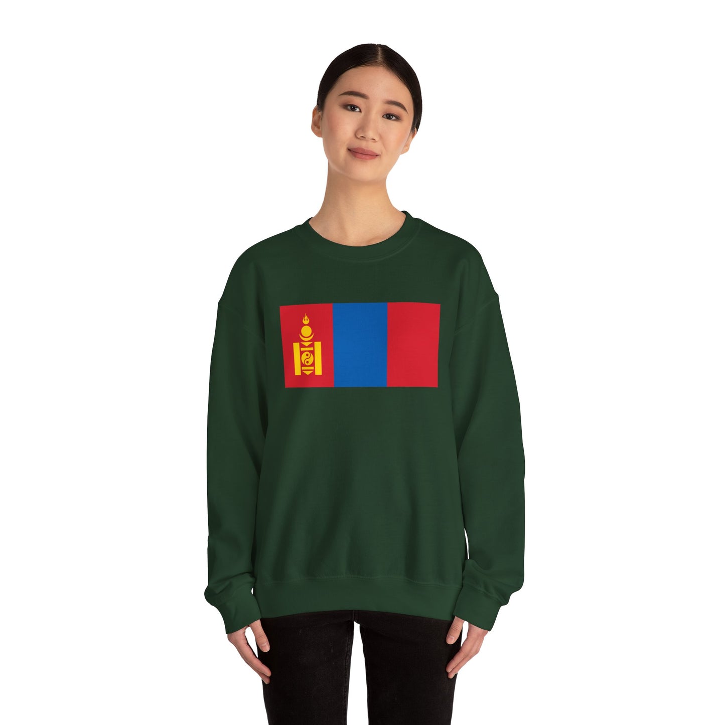 Mongolia Flag Sweatshirt
