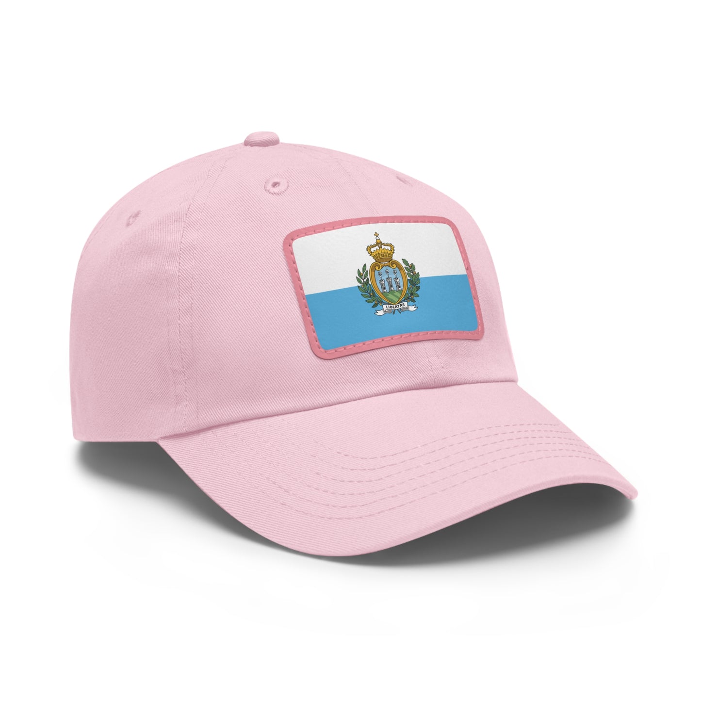 San Marino Leather Patch Hat
