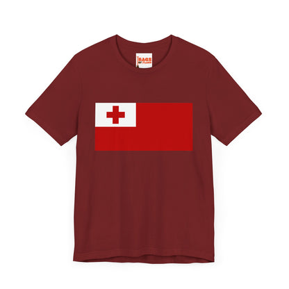 Tonga Flag on T-shirt