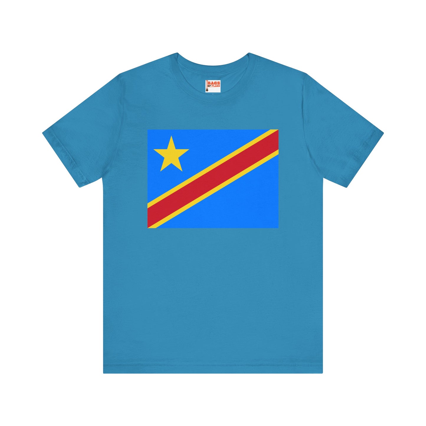 Democratic Republic of Congo Flag on T-shirt