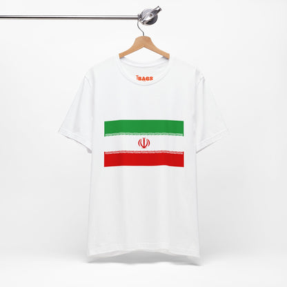 Iran Flag on T-shirt