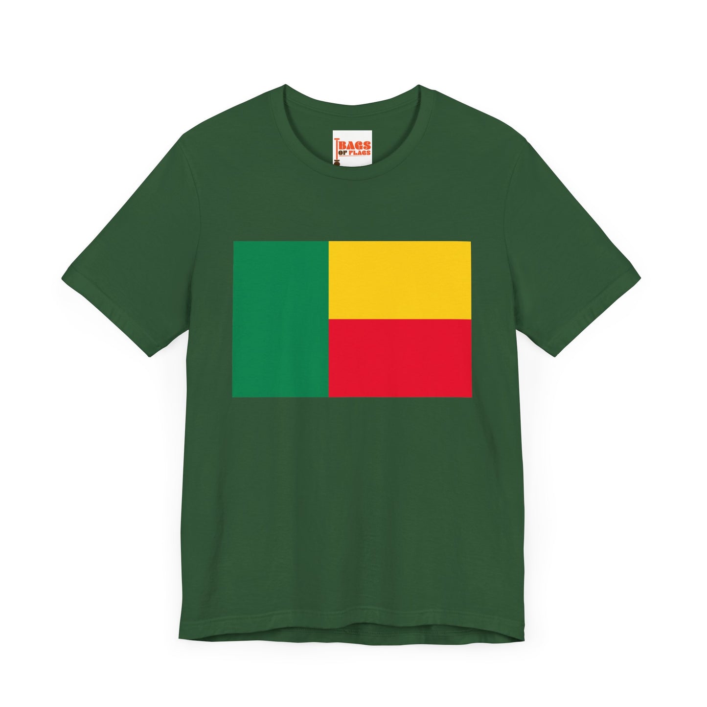 Benin Flag on T-shirt