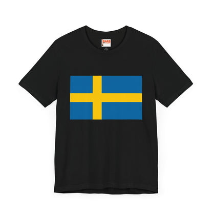 Sweden Flag on T-shirt