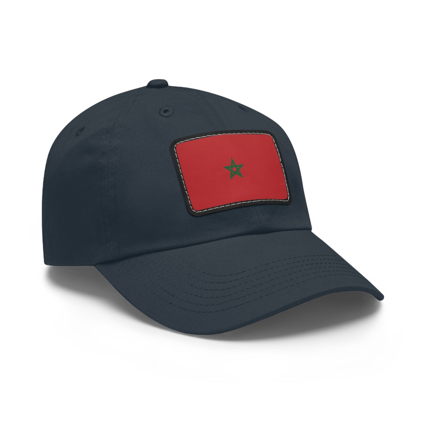 Morocco Leather Patch Hat
