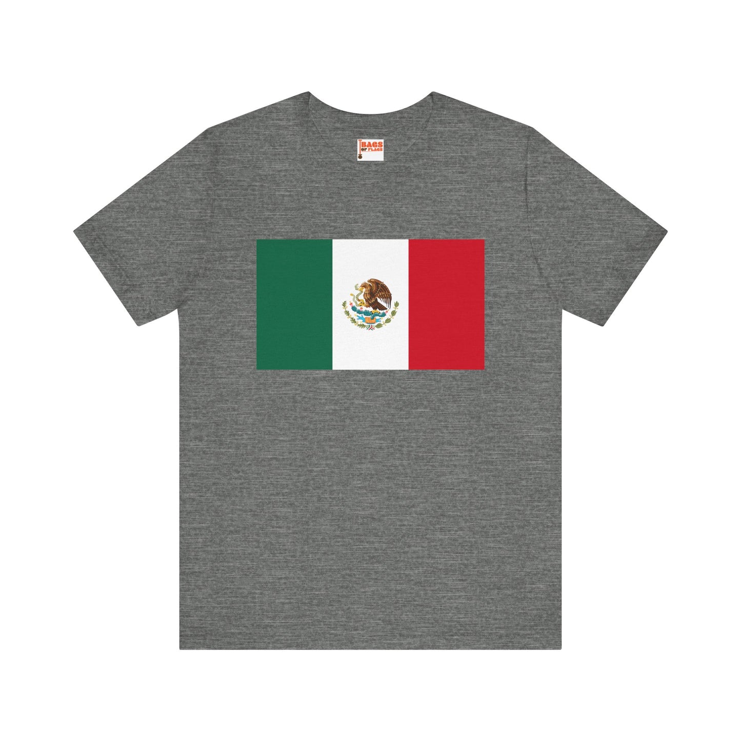 Mexico Flag on T-shirt