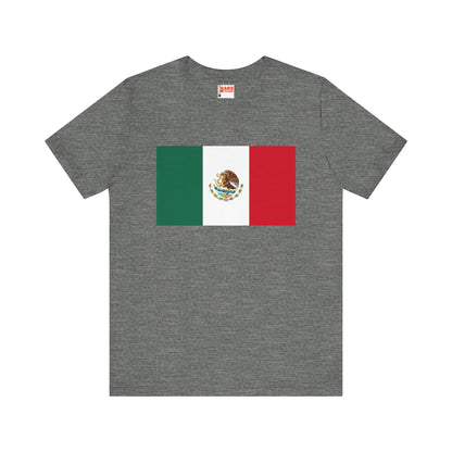 Mexico Flag on T-shirt
