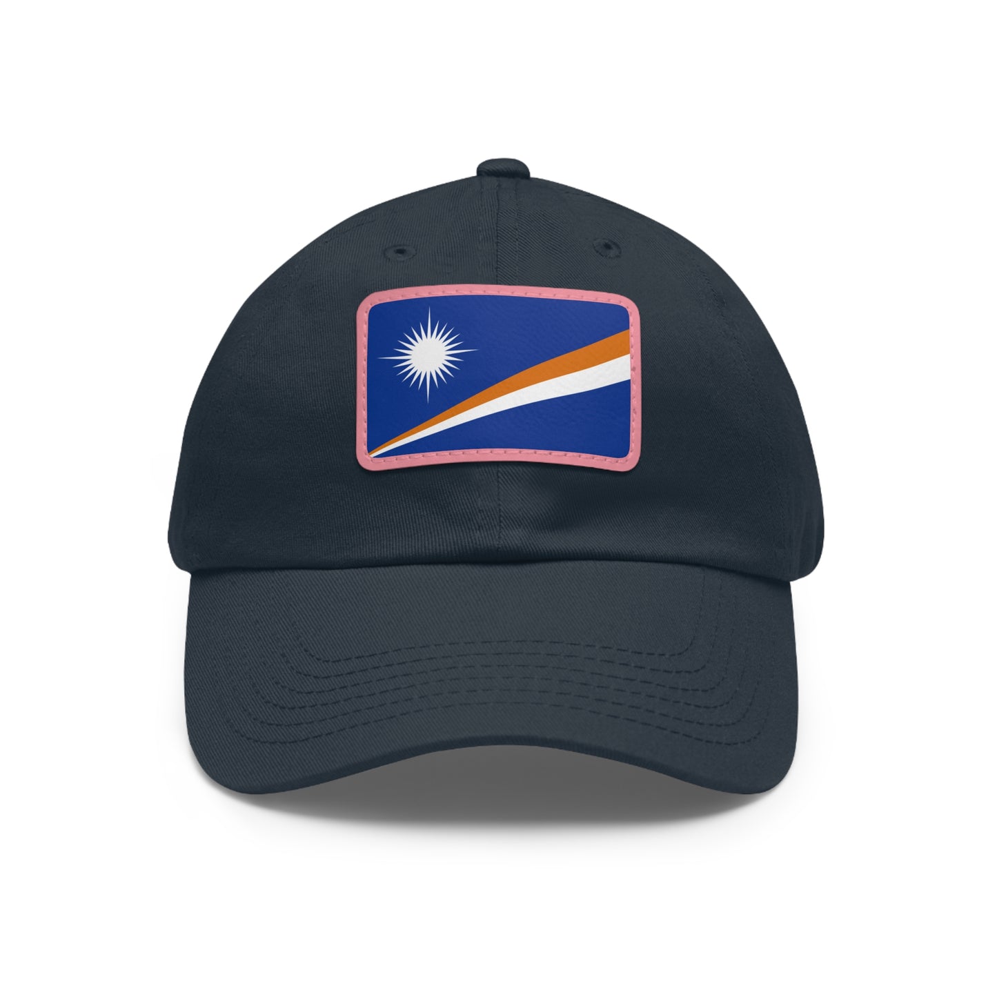Marshall Islands Leather Patch Hat
