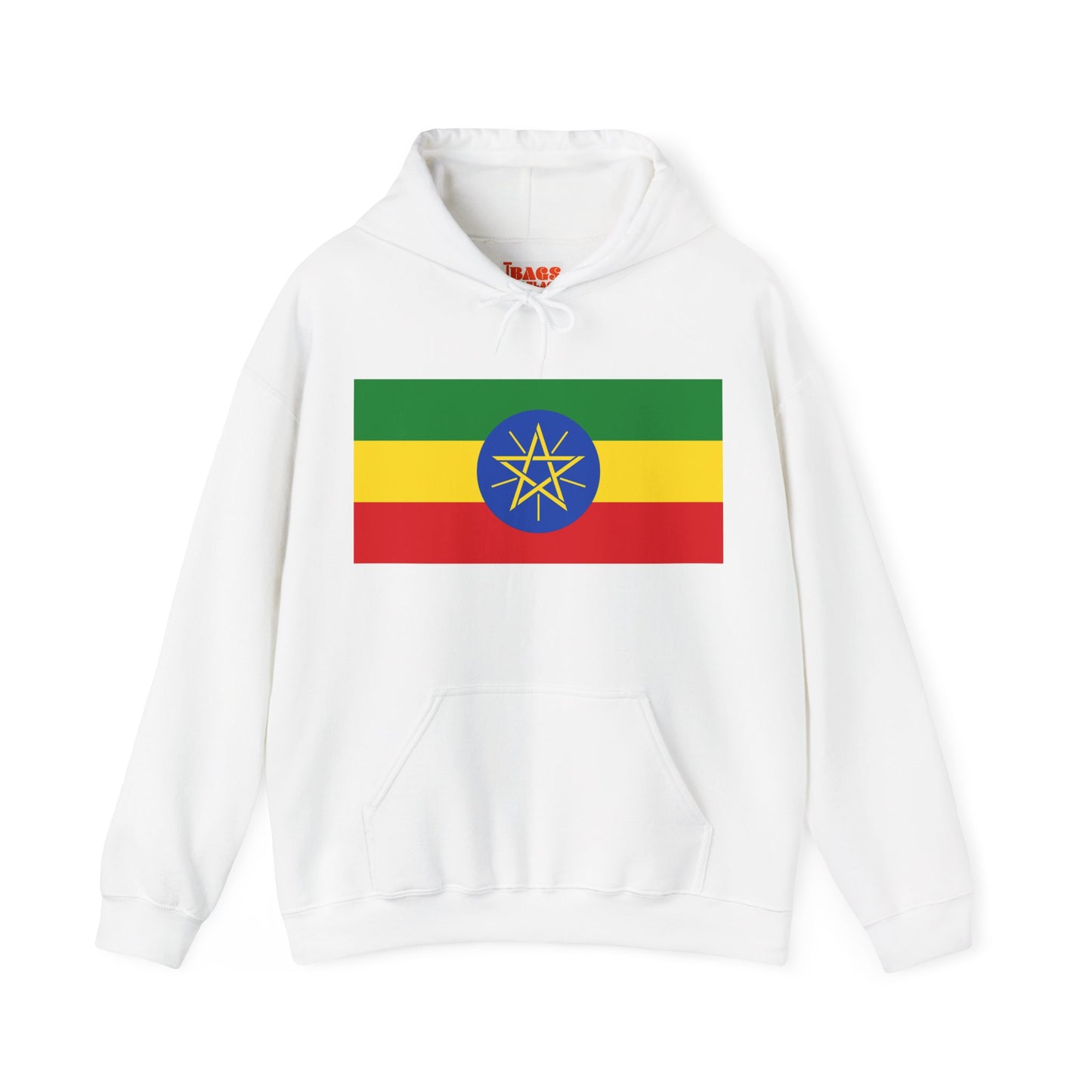 Ethiopia Flag on Hoodie