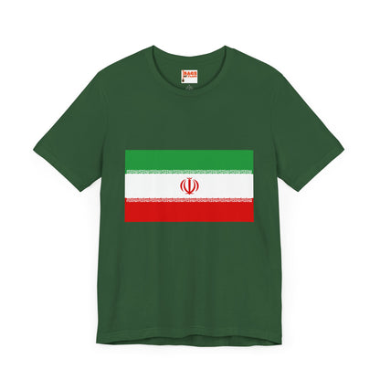 Iran Flag on T-shirt
