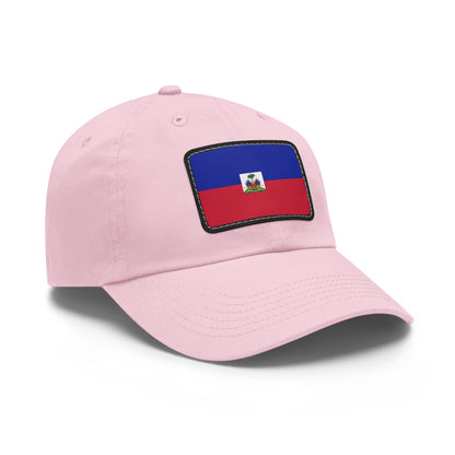 Haiti Leather Patch Hat