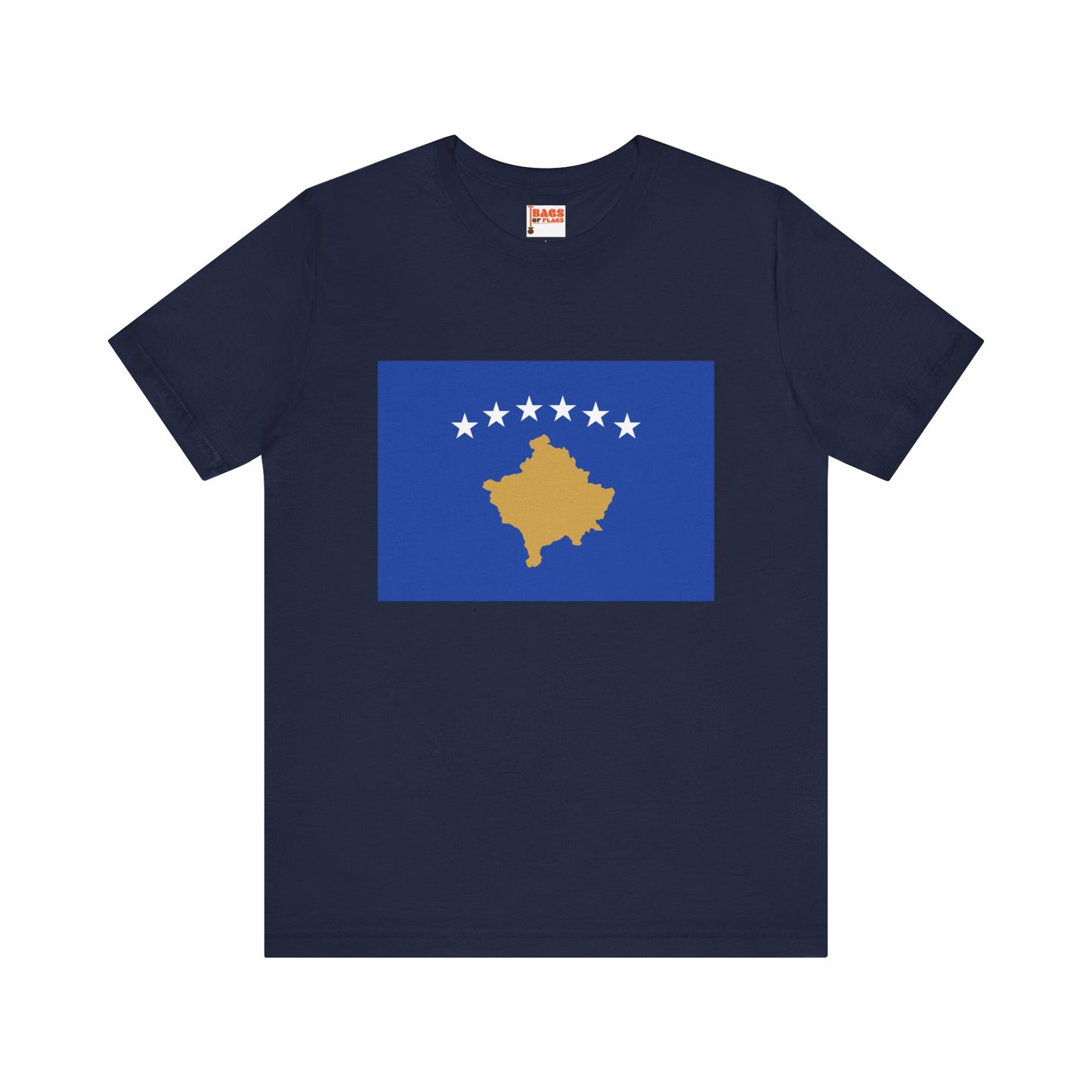 Kosovo Flag on T-shirt