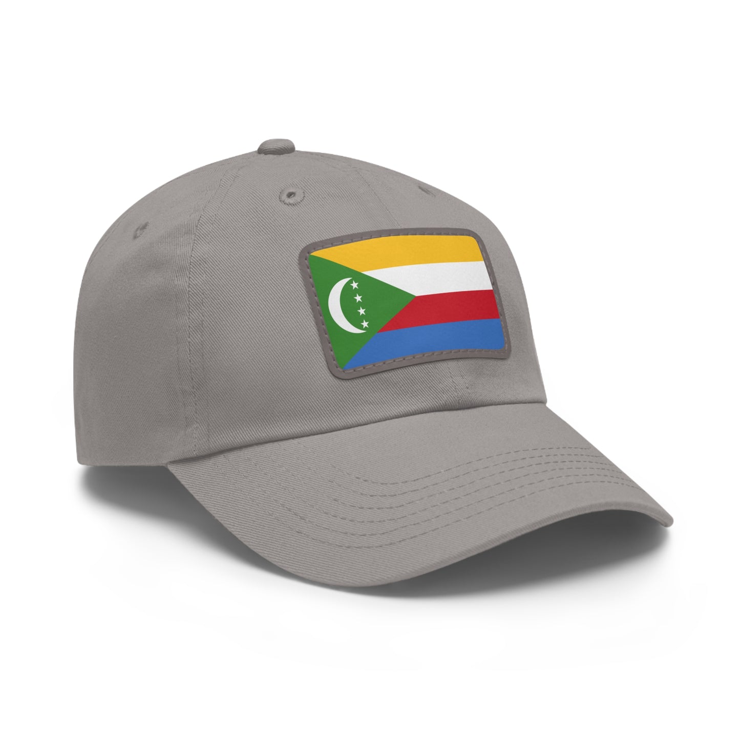 Comoros Leather Patch Hat
