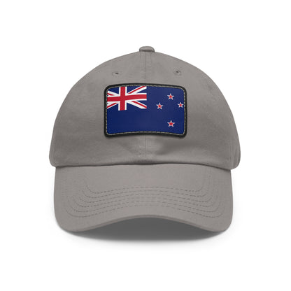 New Zealand Leather Patch Hat