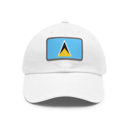 Saint Lucia Leather Patch Hat