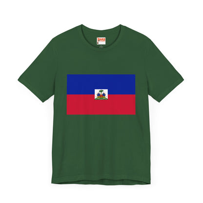 Haiti Flag on T-shirt