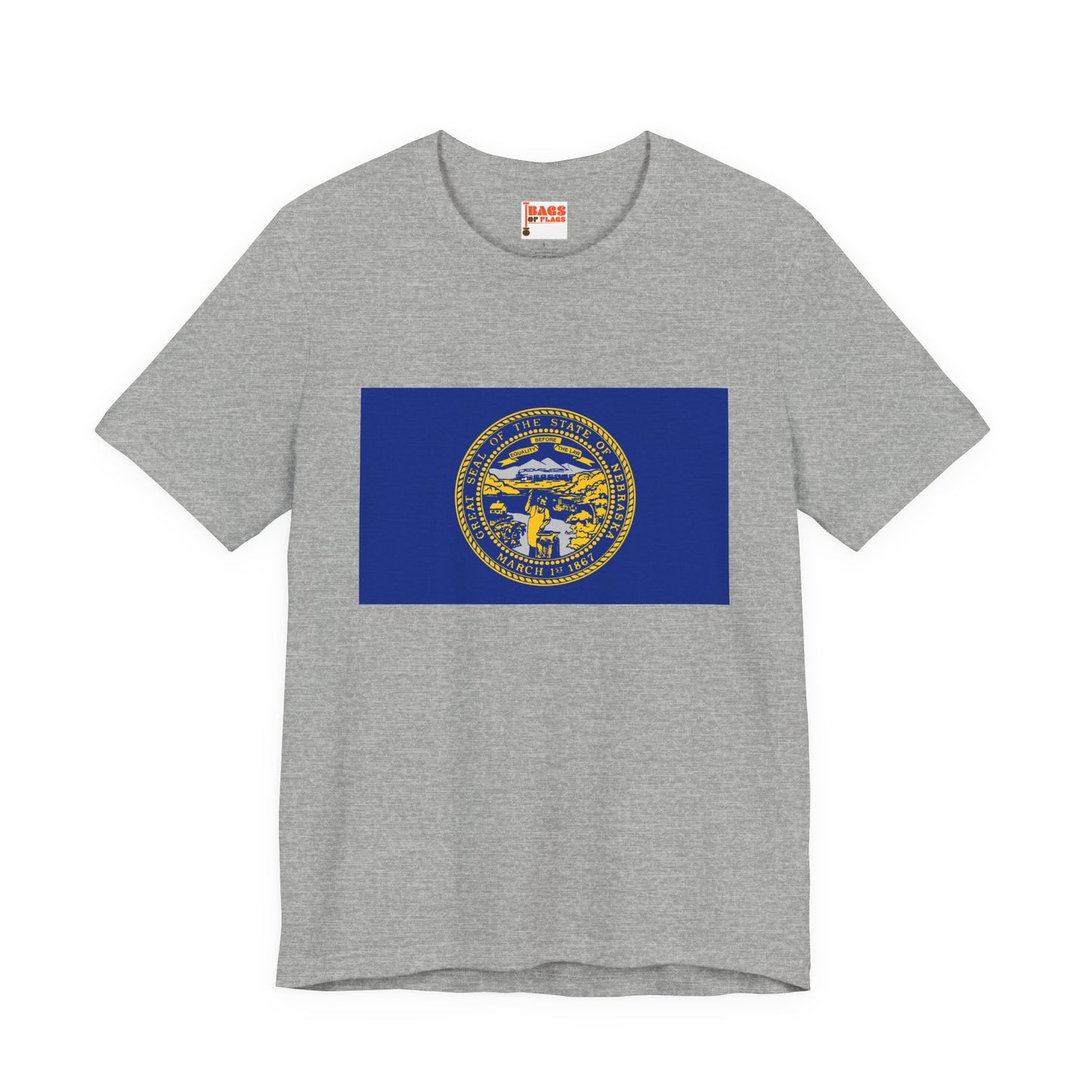 Nebraska Flag T-shirts