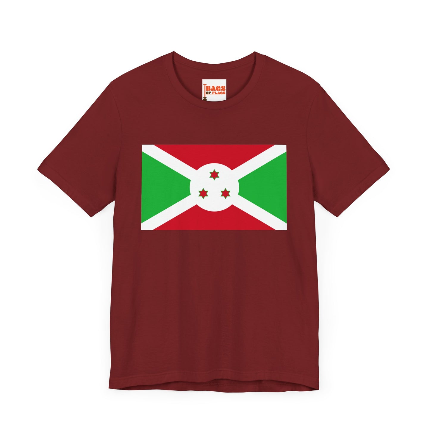 Burundi Flag on T-shirt