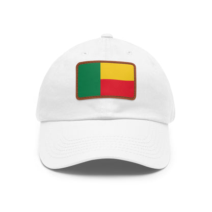Benin Leather Patch Hat
