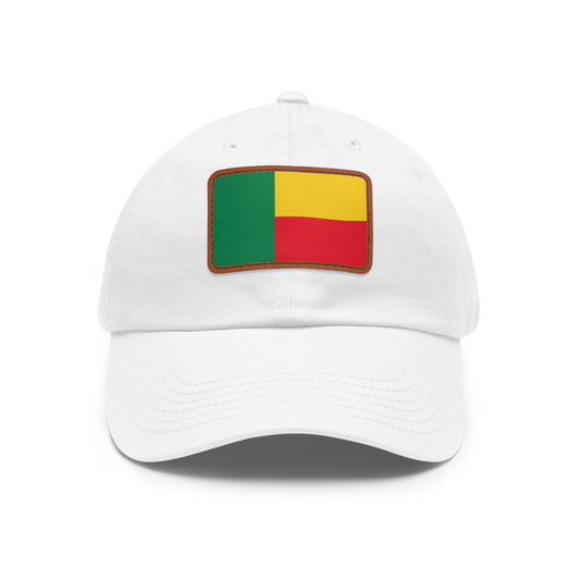 Benin Leather Patch Hat