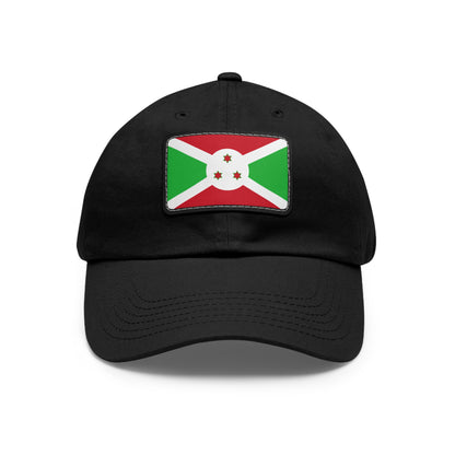 Burundi Leather Patch Hat