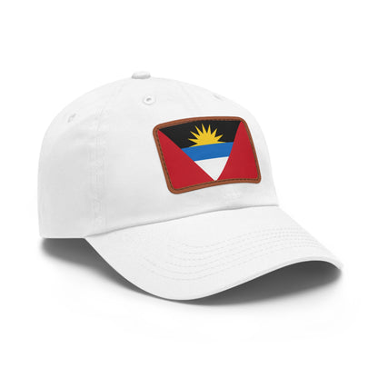 Antigua and Barbuda Leather Patch Hat