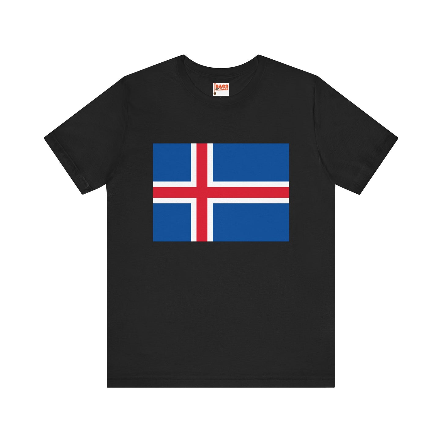 Iceland Flag on T-shirt