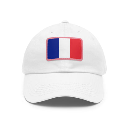 France Leather Patch Hat