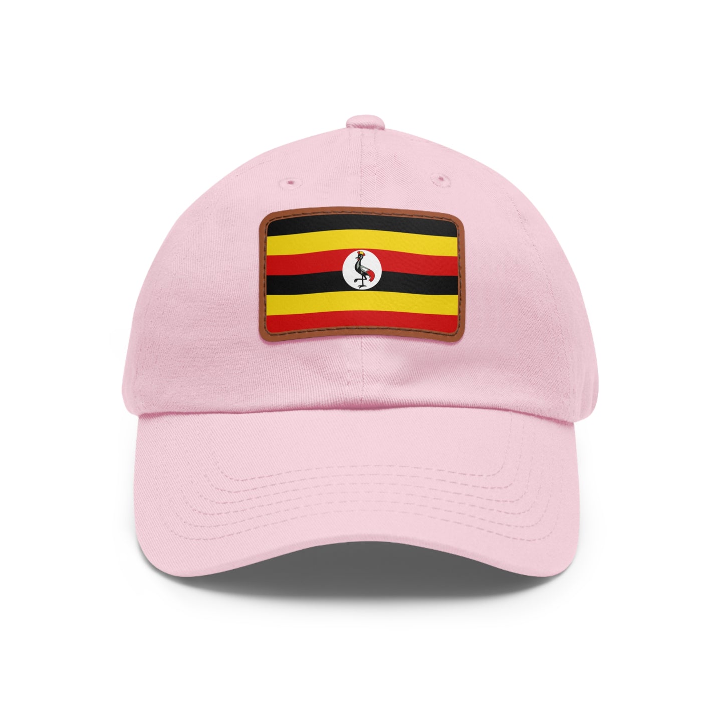 Uganda Leather Patch Hat