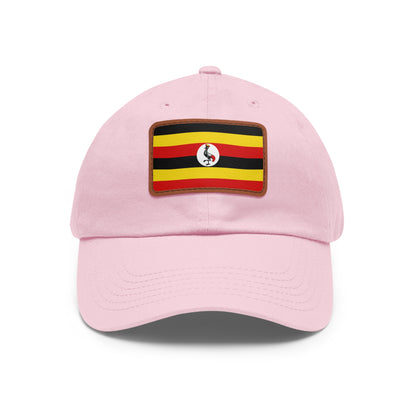 Uganda Leather Patch Hat