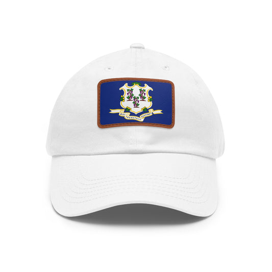 Connecticut Leather Patch Hat