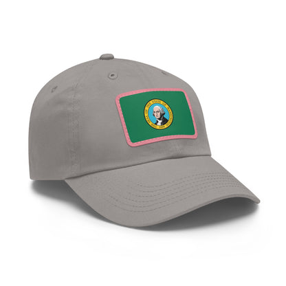 Washington Leather Patch Hat
