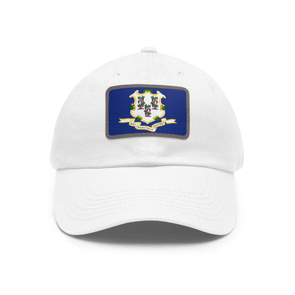 Connecticut Leather Patch Hat