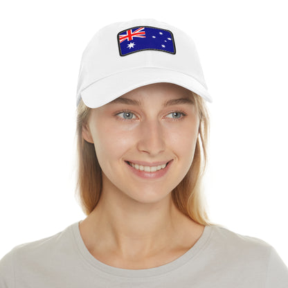 Australia Leather Patch Hat