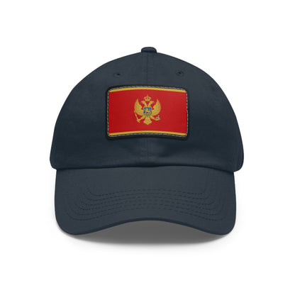 Montenegro Leather Patch Hat