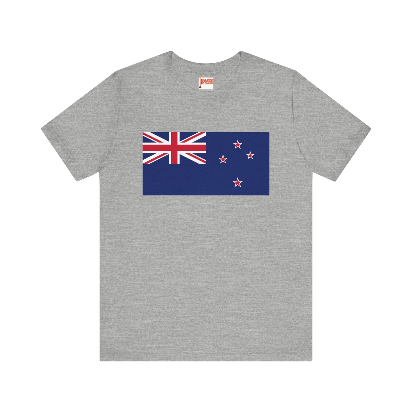 New Zealand Flag on T-shirt