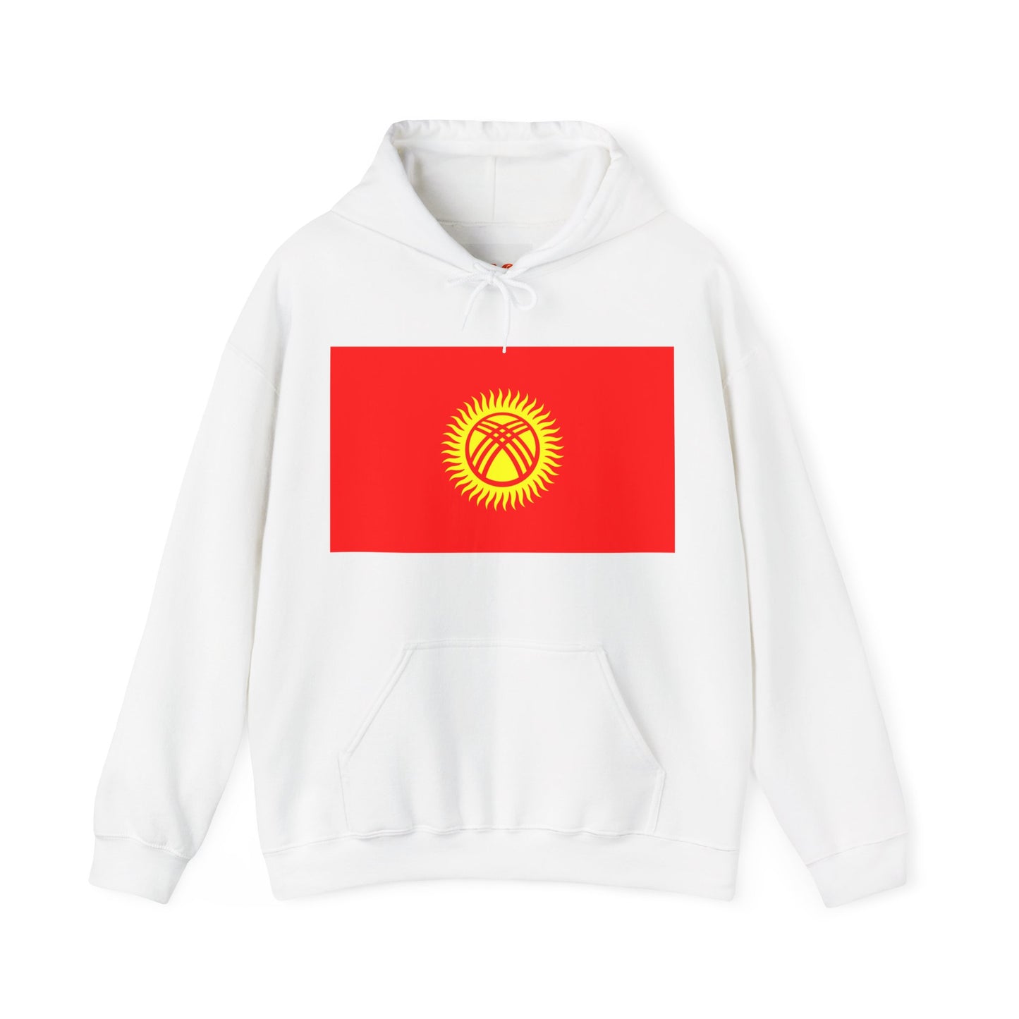 Kyrgyzstan Flag on Hoodie