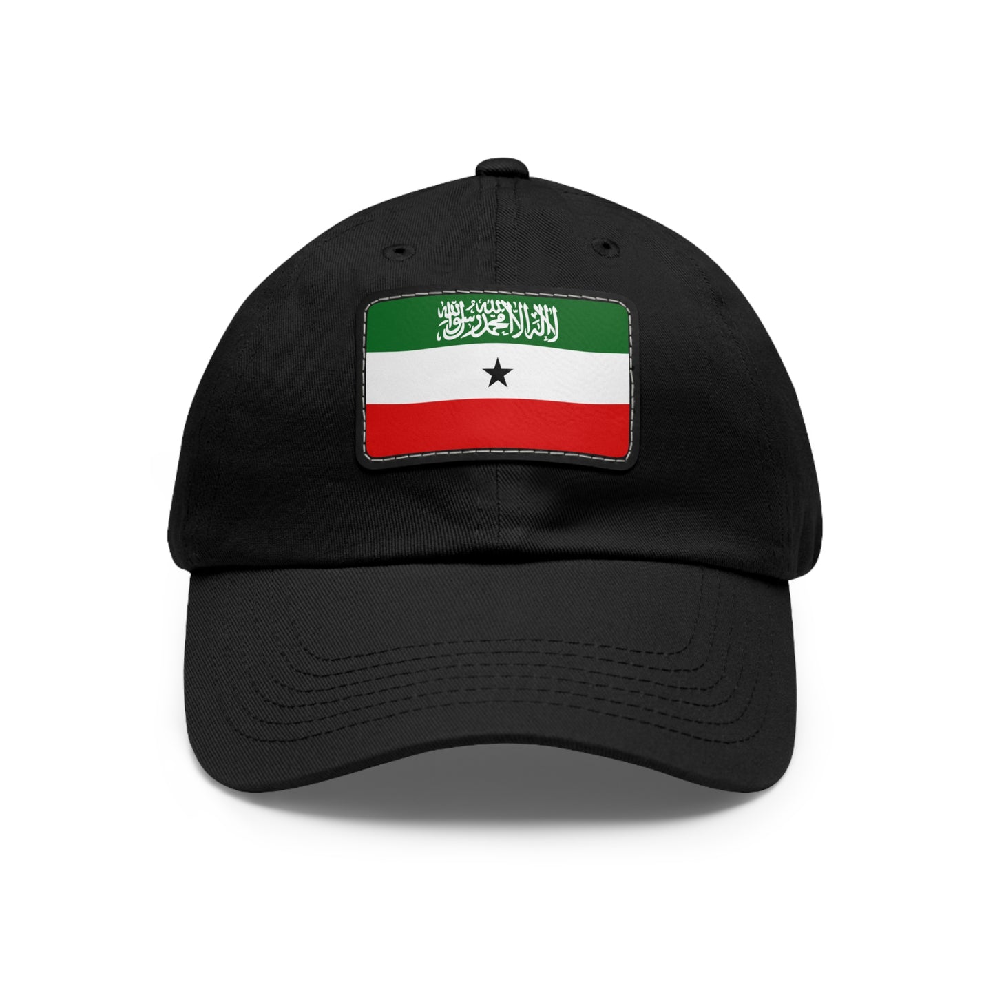 Somaliland Leather Patch Hat
