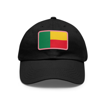 Benin Leather Patch Hat