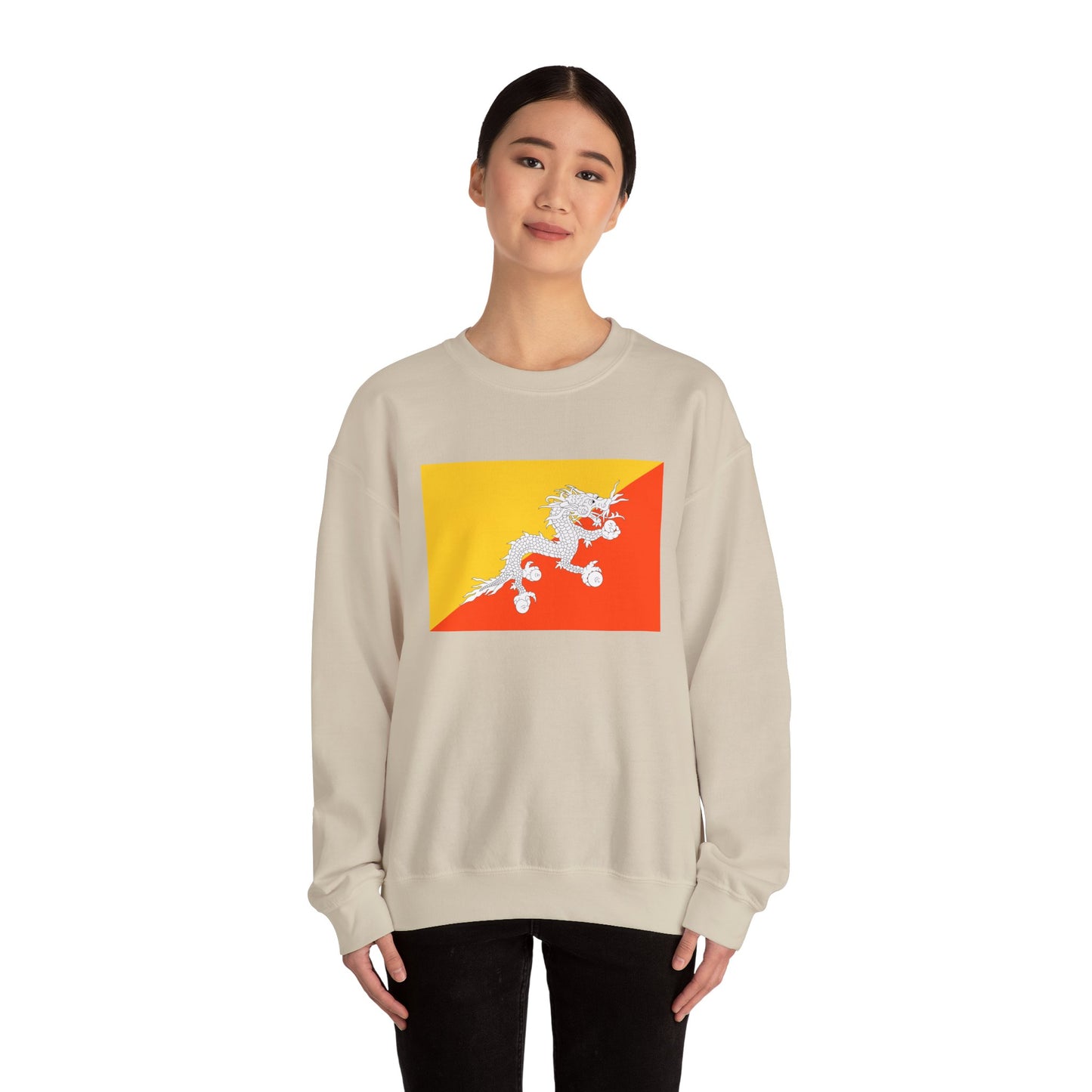 Bhutan Flag Sweatshirt