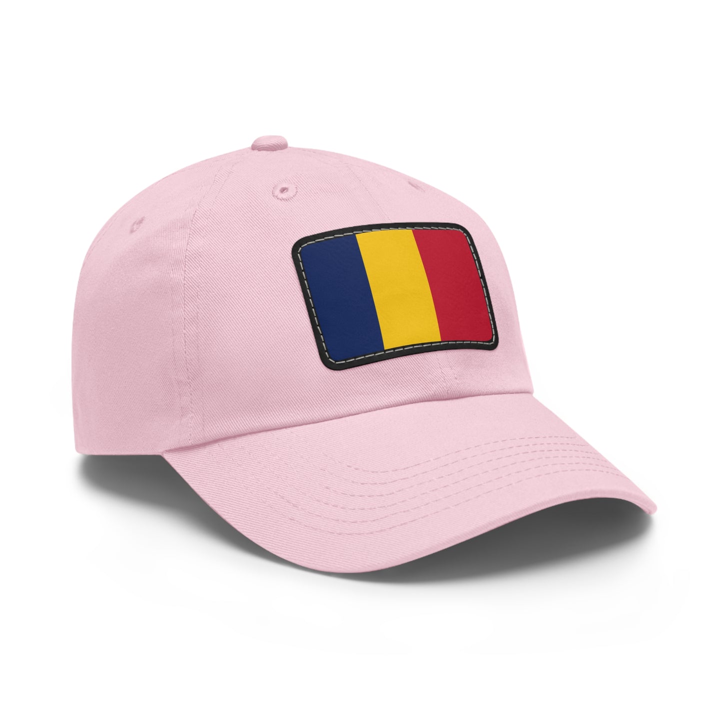 Chad Leather Patch Hat