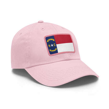 North Carolina Leather Patch Hat