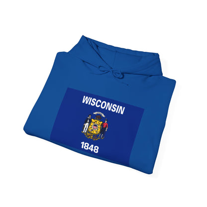 Wisconsin Flag Hoodies