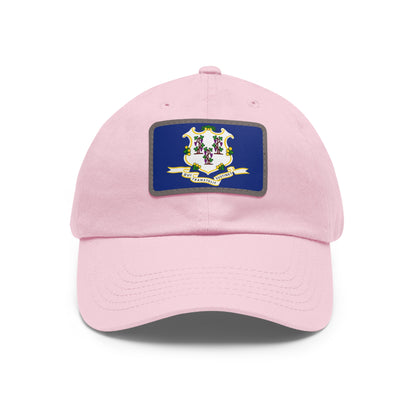 Connecticut Leather Patch Hat