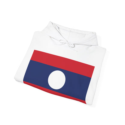 Laos Flag Hoodie