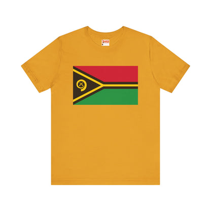 Vanuatu Flag on T-shirt