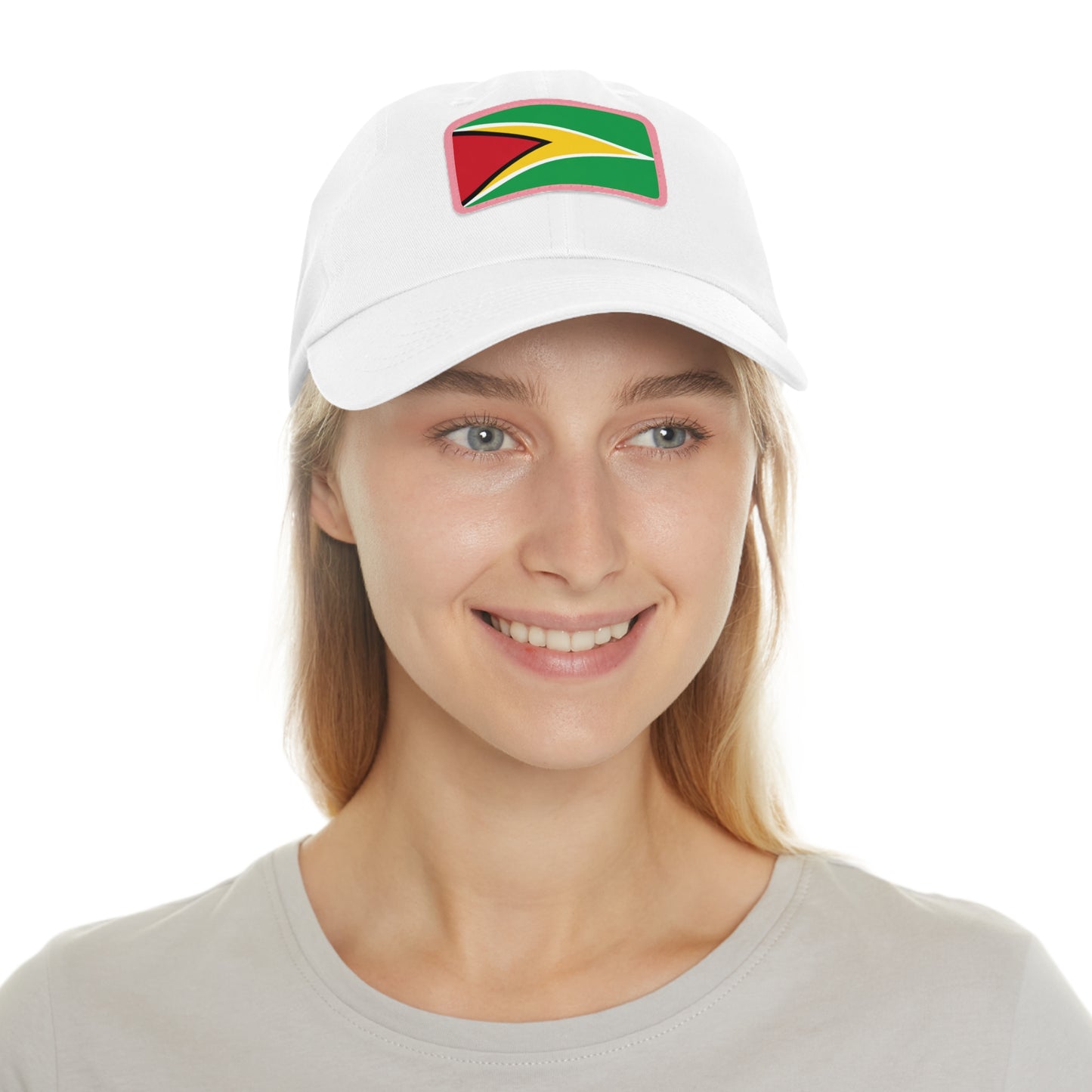 Guyana Leather Patch Hat