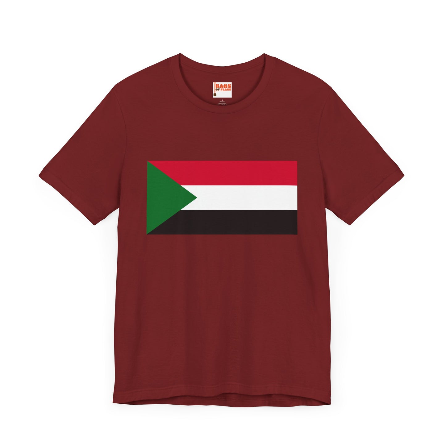 Sudan Flag on T-shirt
