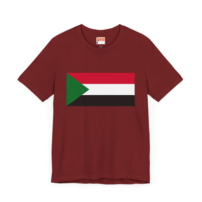 Sudan Flag on T-shirt